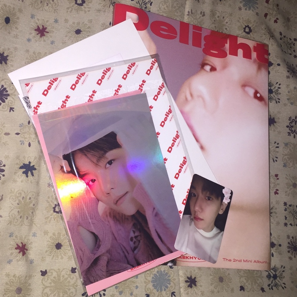 BAEKHYUN 2ND MINI ALBUM DELIGHT (CHEMISTRY VER)